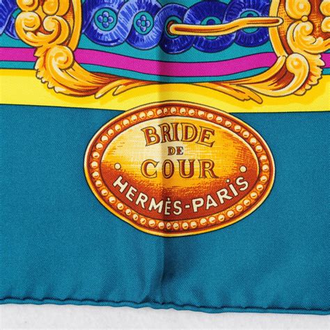 hermes silk bride de cour scarf